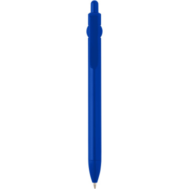 Logo trade promotional giveaways image of: Fidget recycled plastic ballpoint pen (black ink)