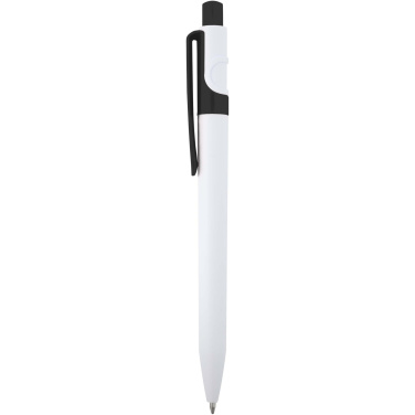 Logo trade promotional giveaways picture of: Unica recycled plastic ballpoint pen (black ink)