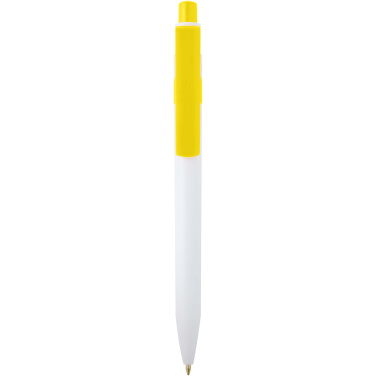 Logotrade corporate gift image of: Unica recycled plastic ballpoint pen (black ink)