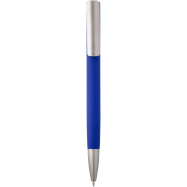 Logo trade promotional products picture of: Ziggur aluminium ballpoint pen (blue ink)