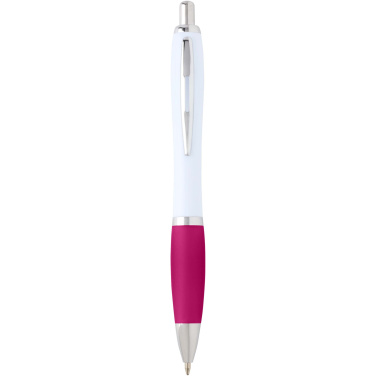 Logotrade corporate gift picture of: Nash recycled plastic ballpoint pen (blue ink)