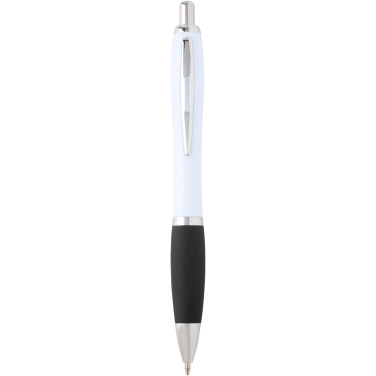 Logotrade promotional merchandise picture of: Nash recycled plastic ballpoint pen (blue ink)