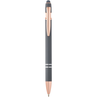Logo trade promotional merchandise picture of: Nanna ballpoint pen with rose gold finish (blue ink)