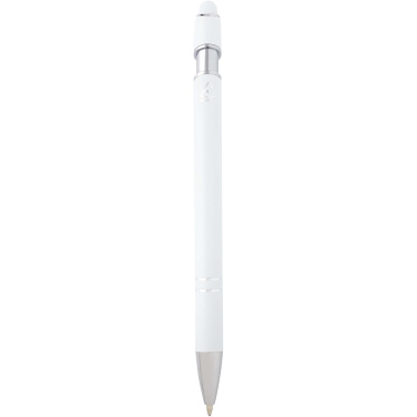 Logotrade promotional item image of: Kish ballpoint pen with silver finish (blue ink)