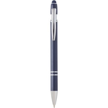 Logotrade business gift image of: Kish ballpoint pen with silver finish (blue ink)