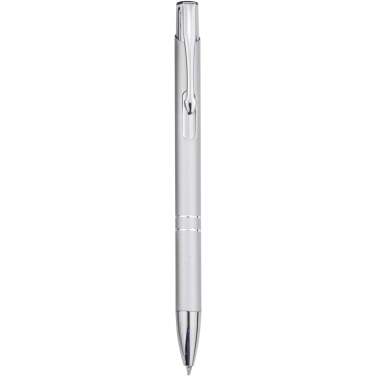Logo trade promotional gift photo of: Moneta recycled aluminium ballpoint pen (blue ink)