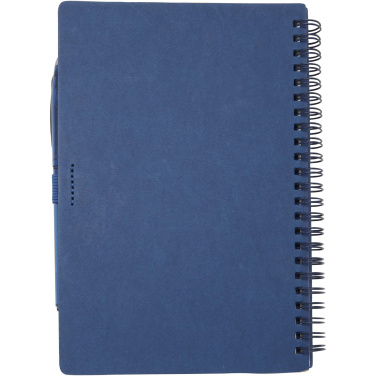Logotrade advertising products photo of: Slate reusable soft cover notebook and pen set (black ink)