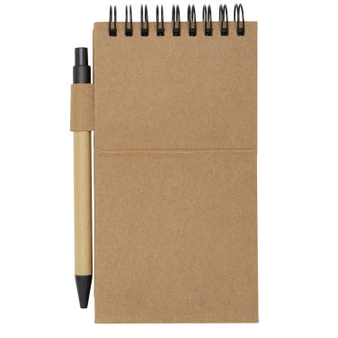Logo trade corporate gifts picture of: Flipper sticky notepad with ballpoint pen (black ink)