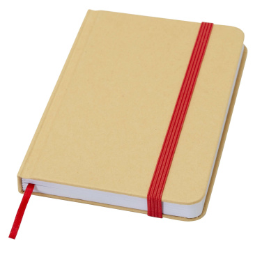 Logotrade promotional products photo of: Reed A6 recycled hard cover notebook with plain pages