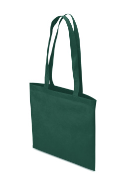 Logo trade promotional giveaways image of: 80gr/m² nonwoven shopping bag