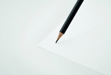 Logo trade promotional merchandise image of: Natural pencil with eraser