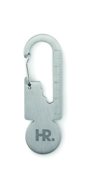 Logo trade promotional product photo of: Multifunctional key ring token