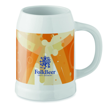 Logo trade corporate gift photo of: Sublimation beer mug 500 ml