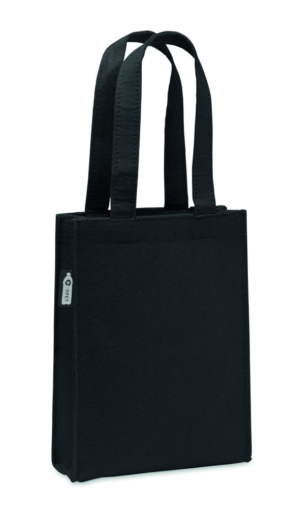 Logotrade promotional giveaway image of: Small RPET felt gift bag