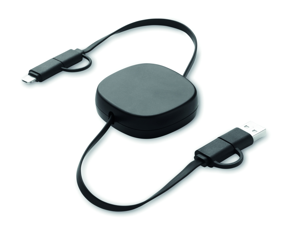 Logotrade promotional products photo of: 60W retractable charging cable