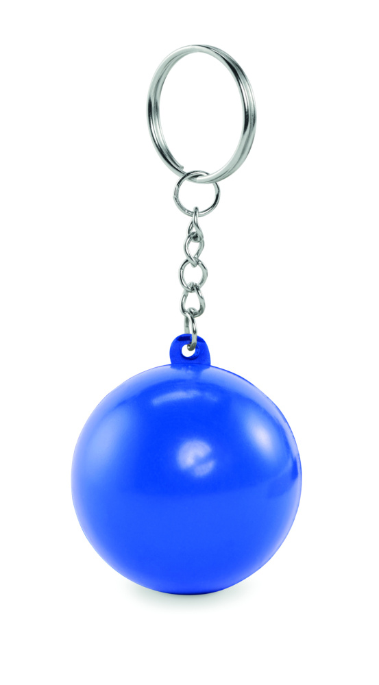 Logo trade advertising product photo of: PU ball shape key ring