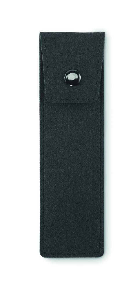 Logo trade promotional product photo of: RPET felt pencil case