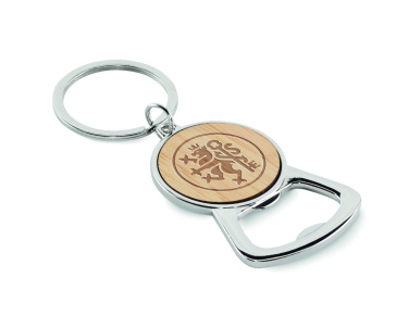 Logotrade promotional item picture of: Recycled aluminium key ring