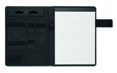 Logo trade promotional products picture of: A4 folder and wireless charger
