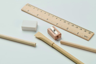 Logo trade advertising products image of: Paper tube stationery set