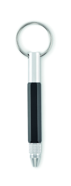 Logo trade advertising products image of: Key ring with twist action pen