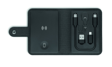 Logo trade promotional giveaway photo of: 4 in 1 cable connector set 15W