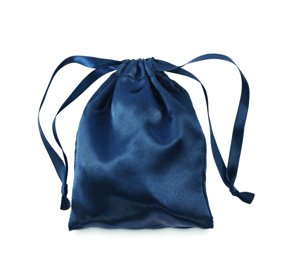 Logo trade advertising products picture of: Soft polyester eye mask