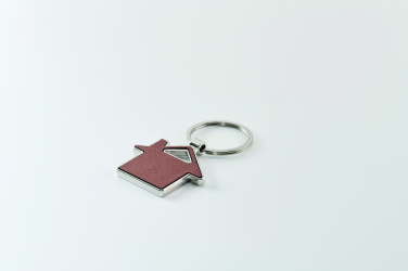 Logotrade promotional gift picture of: House shaped key ring