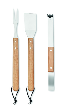 Logo trade promotional gifts image of: Oakwood barbecue set