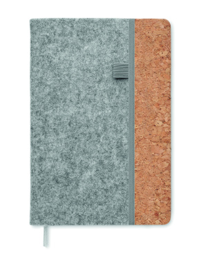 Logotrade promotional gift image of: A5 RPET cork notebook
