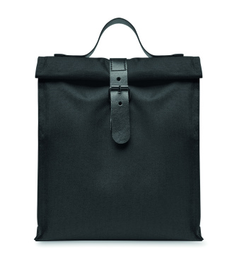 Logo trade corporate gifts image of: 600D RPET cooler bag
