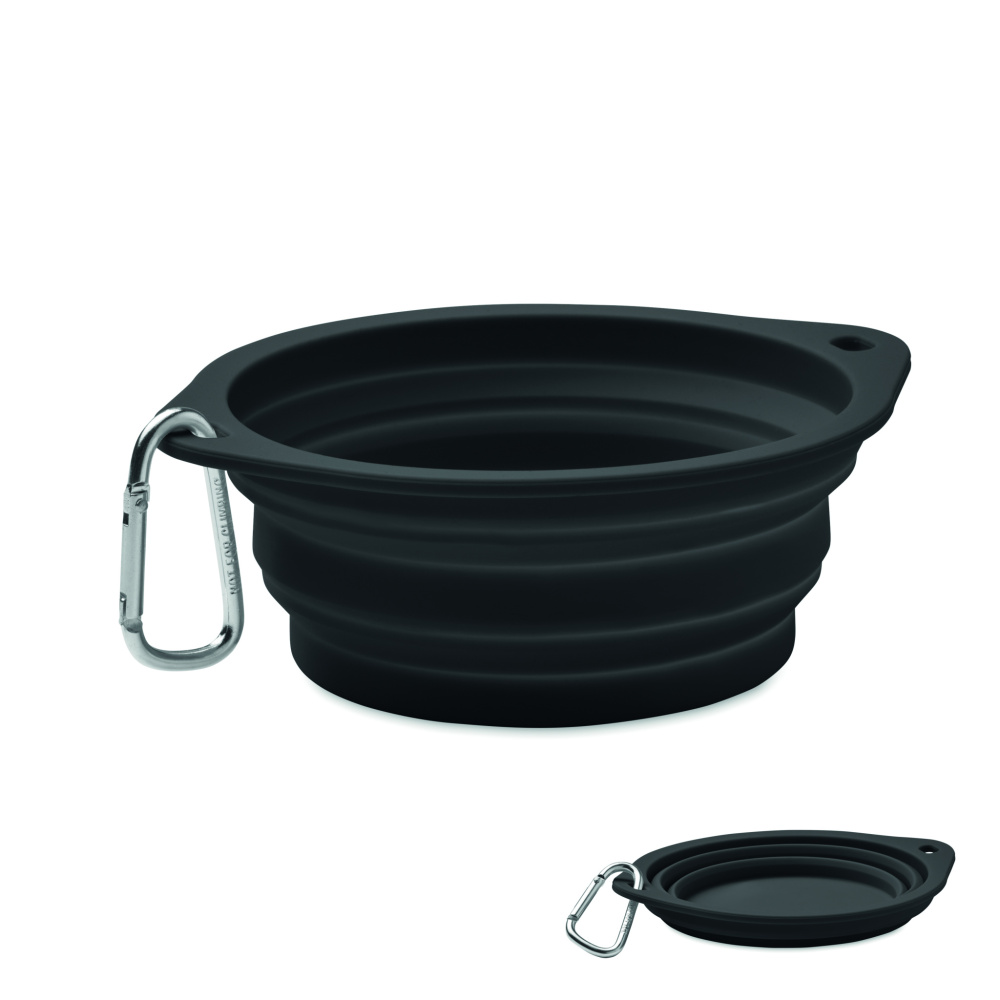 Logotrade advertising products photo of: Portable pet bowl 350 ml