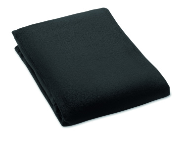 Logo trade promotional giveaways image of: 2 in 1 travel blanket set