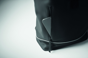 Logotrade corporate gift image of: Laptop 15" roll top PU backpack