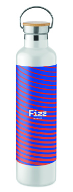 Logo trade promotional giveaways image of: Double wall flask 1L