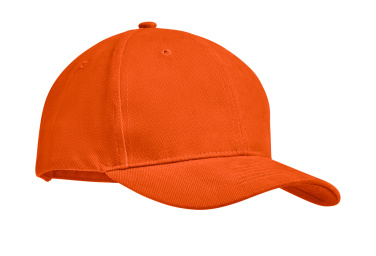 Logo trade promotional gifts picture of: Brushed heavy cotton 6 panel Ba