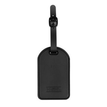 Logo trade advertising product photo of: Globetrack RCSrPolyester luggage tag with worldwide locating