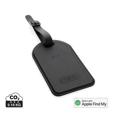 Logo trade promotional products picture of: Globetrack RCSrPolyester luggage tag with worldwide locating