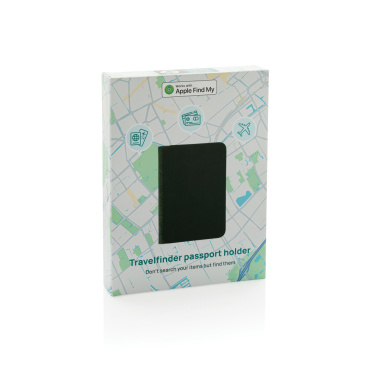 Logo trade business gift photo of: Trackmate RCS rpolyester passport holder worldwide locating