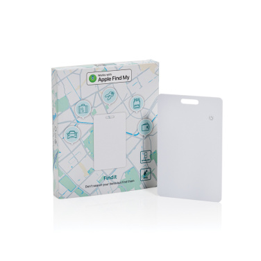 Logo trade business gift photo of: Findit RCS rplastic ultra-thin finder card rechargeable