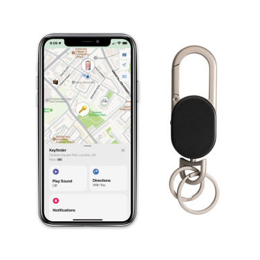 Logo trade corporate gift photo of: Keyfinder keychain with worldwide locating and USB C