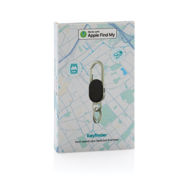 Logo trade promotional products image of: Keyfinder keychain with worldwide locating and USB C