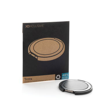 Logo trade business gifts image of: Terra Magnetic RCS rplastic magnetic phone holder with ring