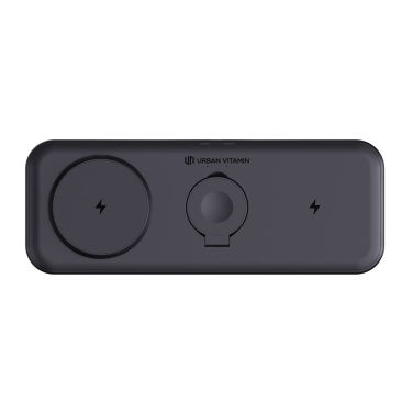 Logotrade corporate gift image of: Urban Vitamin Torrance 3 in 1 magnetic 15W charger
