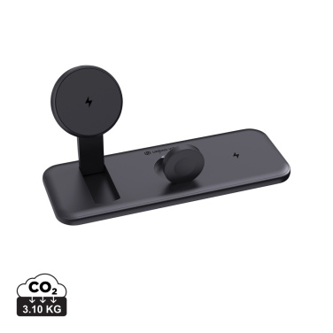 Logo trade promotional products picture of: Urban Vitamin Torrance 3 in 1 magnetic 15W charger