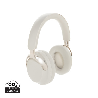 Logo trade promotional items image of: Soundpro RCS recycled plastic ANC headphone