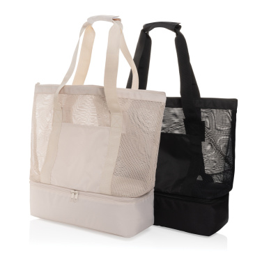 Logo trade advertising products image of: Iqlo Aware™ RPET 2-in-1 cooler tote