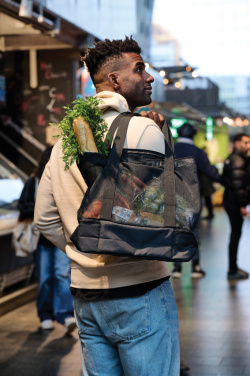 Logo trade promotional giveaway photo of: Iqlo Aware™ RPET 2-in-1 cooler tote