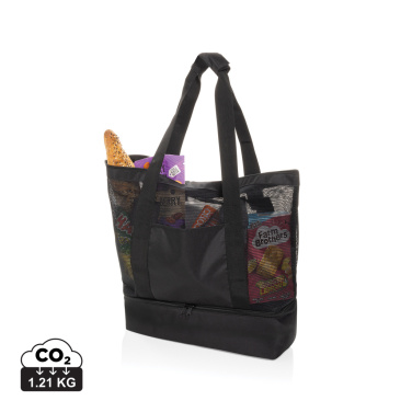 Logo trade promotional products picture of: Iqlo Aware™ RPET 2-in-1 cooler tote