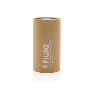 Logo trade promotional items picture of: Fluid RCS certified recycled steel tumbler 500ml